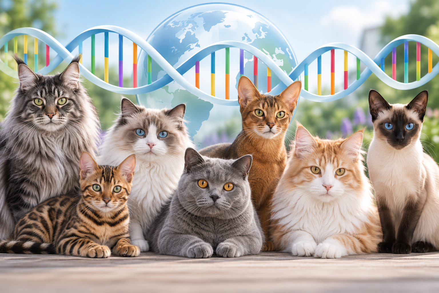 Genetische diversiteit bij honden en katten